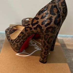 Christian Louboutin Leopard size 37.5
